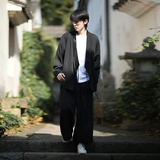 风汉服套装刺绣外袍防晒和尚服电商A100-7799+236-P110，男装民族服装，电商A100