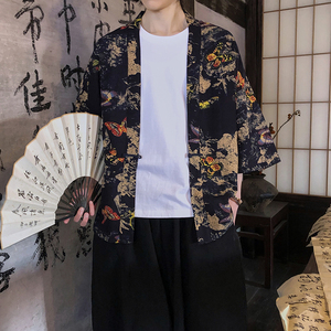 春夏新款民族风文艺时尚风开衫防晒衣电商A100-793-P40,男装防晒衣,电商A100
