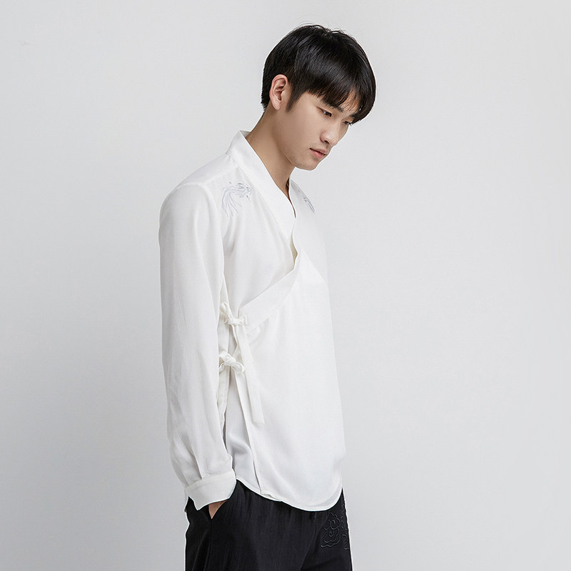 汉服开衫道袍外套A100-908-P60,男装民族服装,电商A100