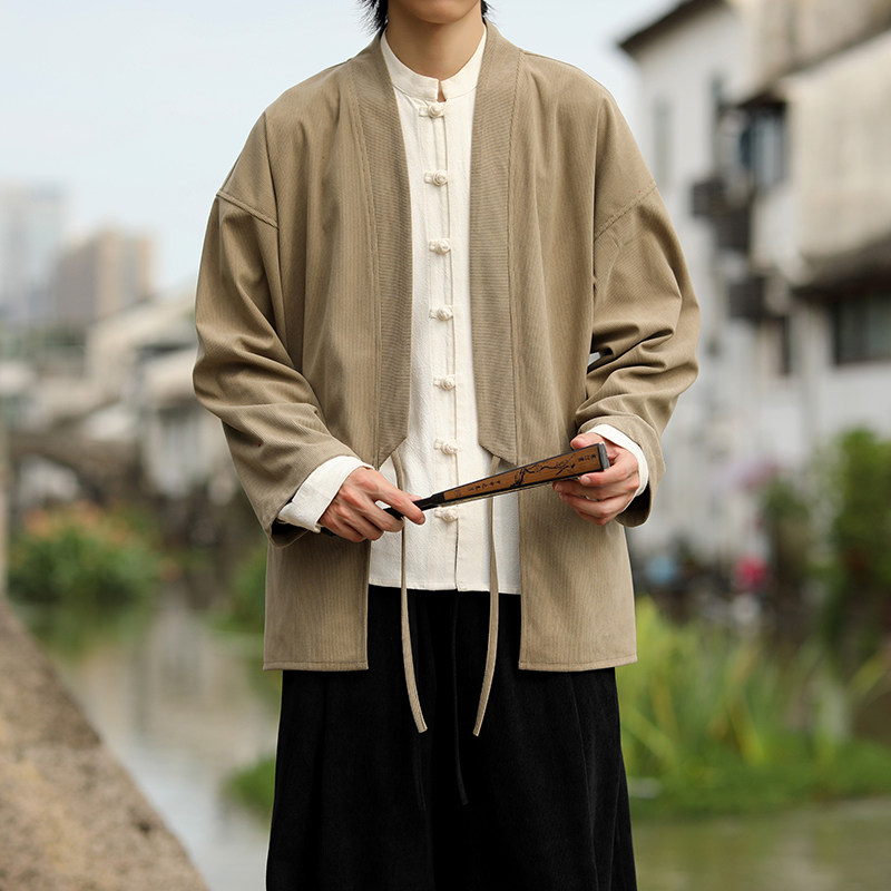 灯芯绒纯色开衫风电商A100-723-P50,男装卫衣,电商A100