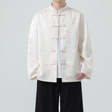 保暖抗皱春季传统中国风立领夹克上衣大码中山装春秋长袖休闲复古，男装民族服装，电商A100