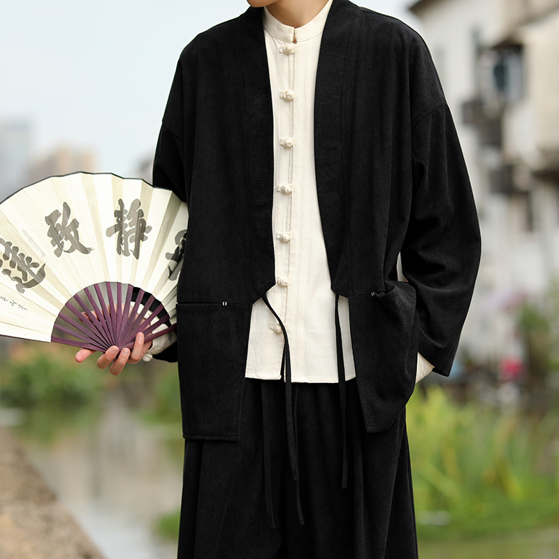 灯芯绒纯色开衫风电商A100-723-P50，男装卫衣，电商A100