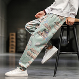 高品质麂皮绒风收脚裤钱7塘4018，男装休闲裤，电商A100