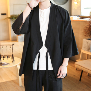 风纯色汉服开衫道袍DSA100-906-P50图片