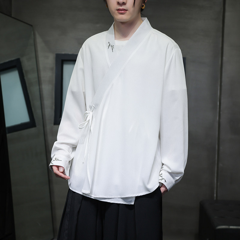 风纯色绣花防晒服汉服A100-236-P65,男装防晒衣,电商A100