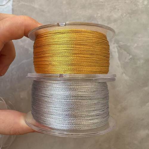 金线编绳金丝线手工编织绳