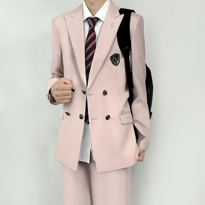 dk日系原创复古西服套装