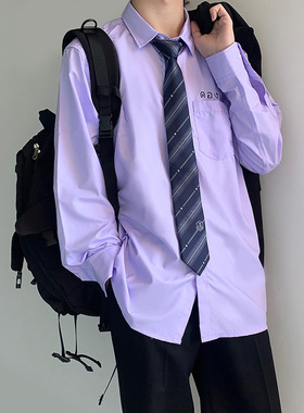 木村叔dk男装原创泰国泰式校服免烫学生学院风正版jk制服男女衬衫