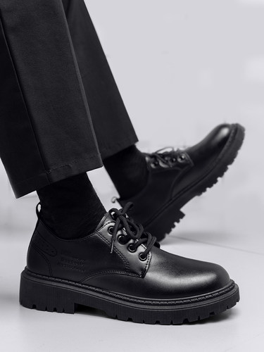 木村叔中跟皮鞋日系单鞋