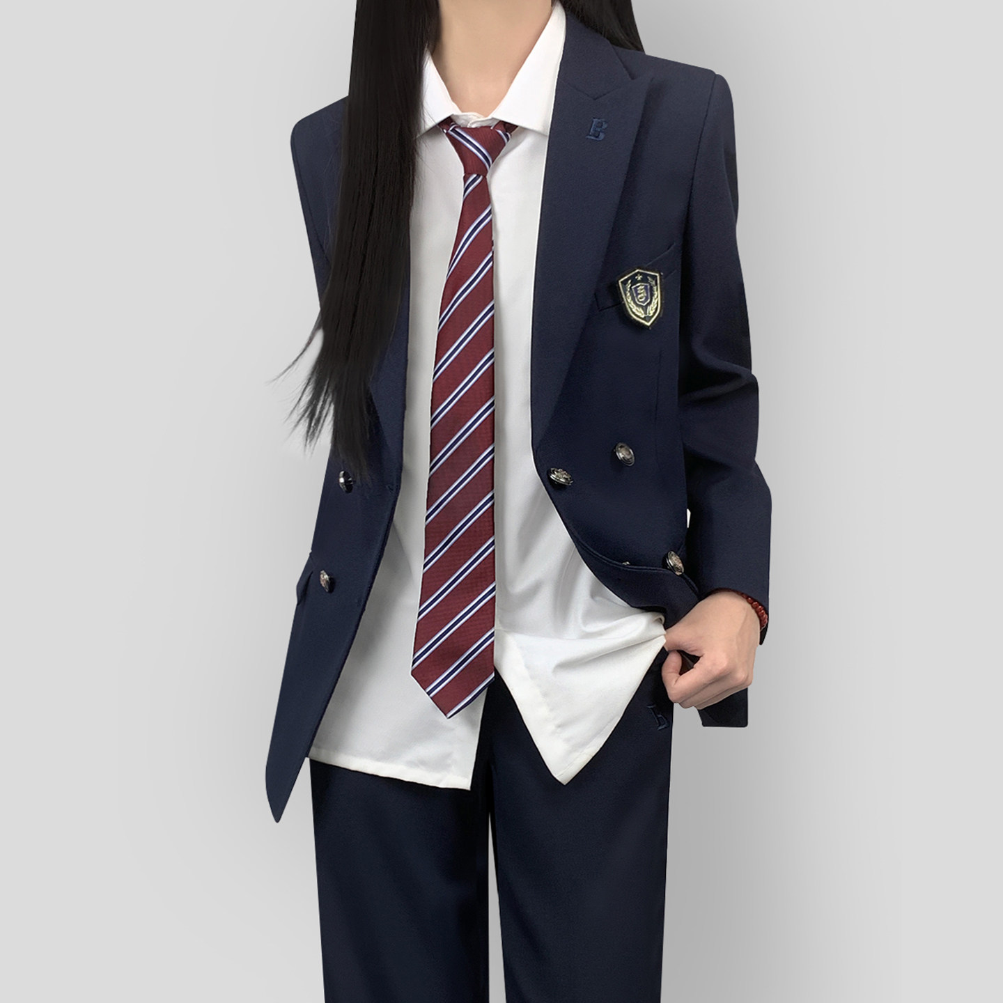 木村叔jk日系原创西装外套女生春秋季学院风校供感女学生西服套装