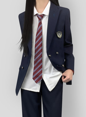 木村叔日系JK西服女生学院风套装