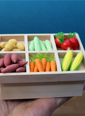 112ob11娃娃屋蔬菜场景水果蔬菜