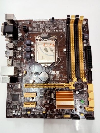 华硕B85M G主板 1150针B85全集成全固态电容DDR3内存