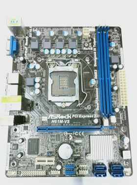 华擎主板h61m vs  1155针H61全集成板DDR3内存