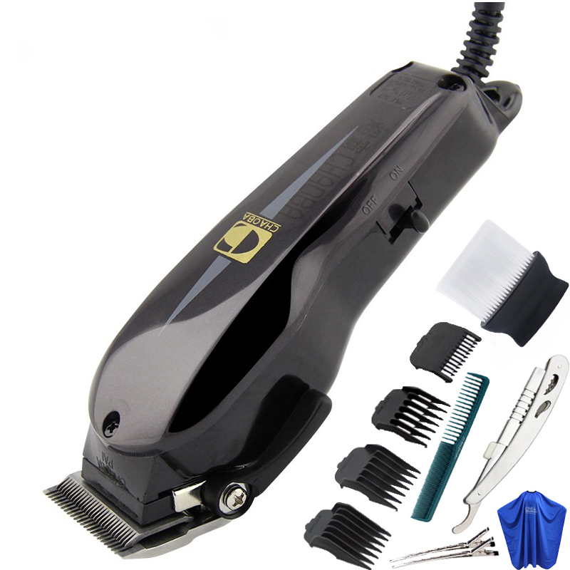 超霸牌插电理发器电源式发廊成人电推剪大功率有线剃头刀光头推子