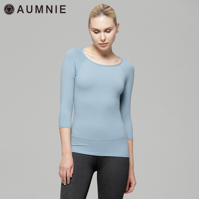 AUMNIE丨女士上衣【愉悦T恤】 PLEASURE TEE 运动瑜伽服 无胸垫