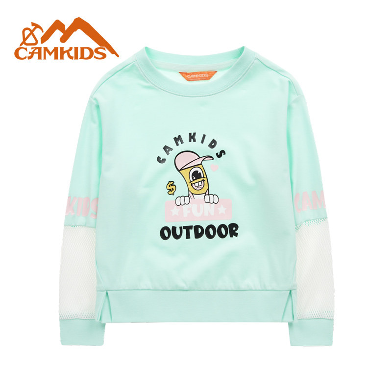 camkids春秋季女童薄款儿童卫衣