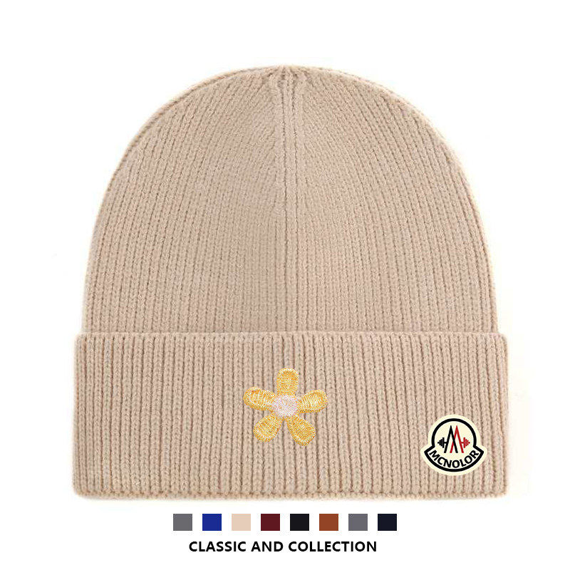 【特价秒杀】蒙口钢琴时尚百搭针织帽男女休闲简约花朵保暖毛线帽,运动/瑜伽/健身/球迷用品,棒球帽,淘宝优惠券,粉丝福利购,淘宝优惠卷