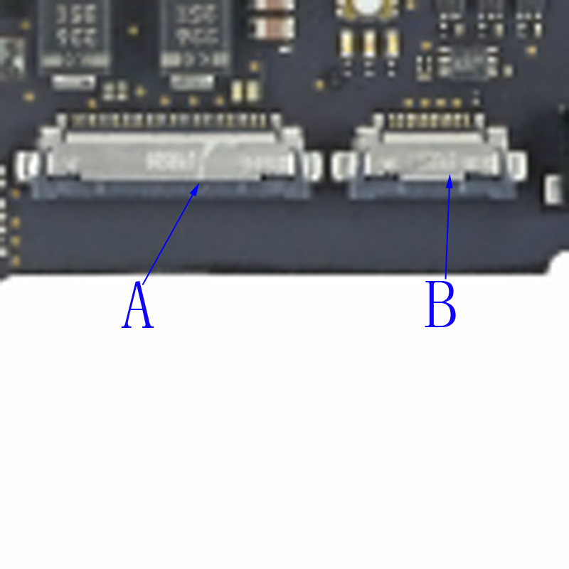 适用电脑Macbook 24'' M3 2023耳机座子A2873开机摄像头接口A2874