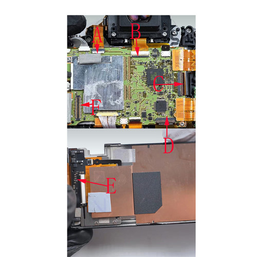 适用理光照机GR4屏幕排座子接口