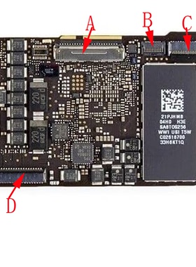 适用Macbook键盘音频声控接口A1534液晶显示插座子2015 2016 2017