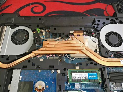 神舟K680EW650DC显卡CPU散热改造