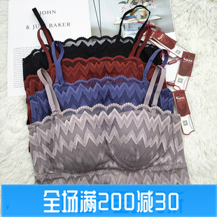 美佳美侬凤起秀美65914无钢圈内衣细带蕾丝抹胸式防走光裹胸文胸