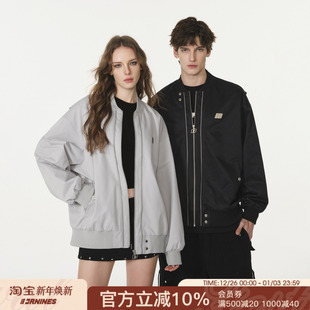 肖宇梁同款 FORNINES防泼水夹克男女潮牌棒球服秋冬夹棉衣服厚外套