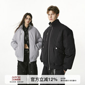 FORNINES防风立领棉衣男款 加厚棉袄潮牌棉服休闲防寒服外套女 冬季