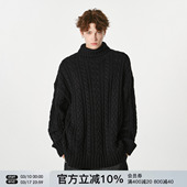 内搭套头毛线衣打底针织衫 FORNINES可翻高领毛衣男女2025冬季 新款
