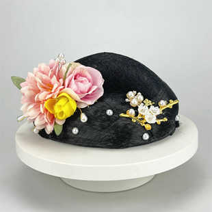 桃李杯古典舞发包扇舞演出头饰假发湘云飞舞蹈艺考中国风头饰汉服