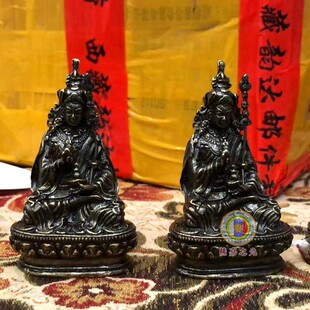 宁玛派祖庭山南桑耶装藏已祝福民族风见解脱莲师 飞来像随身佛像