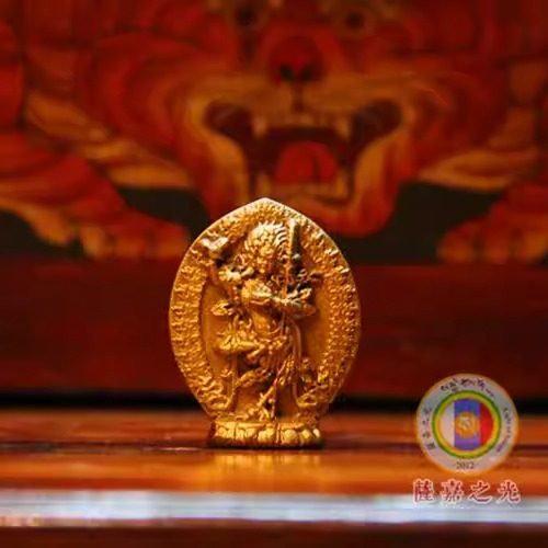 陶制手工黑忿怒母擦擦