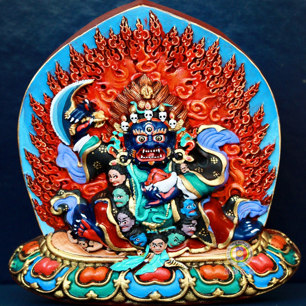 手绘擦擦萨迦之光随身护佑民族风