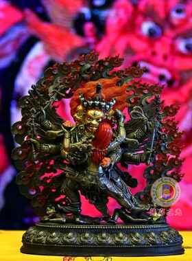 精工铜平安民族风佛像马头明王