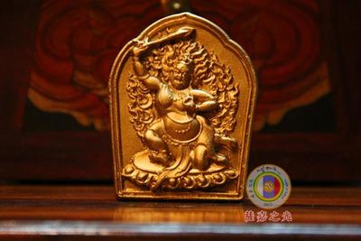 萨迦之佛像西藏擦擦不动明王