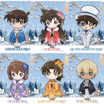 正版名侦探柯南洞悉包第7弹HQR基德小兰新一小哀AR安室透卡片