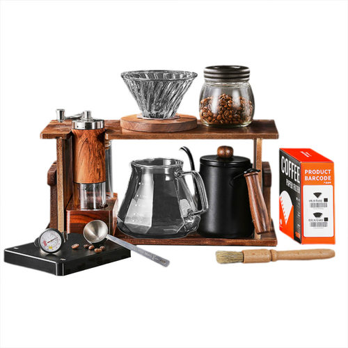 Pour Over Coffee Maker Set Coffee Kettle Scale ALL in 1 Box