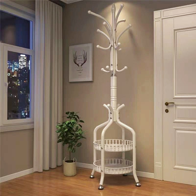 Coat Rack， Modern Hall Tree, Sturdy Metal Clothes Stand