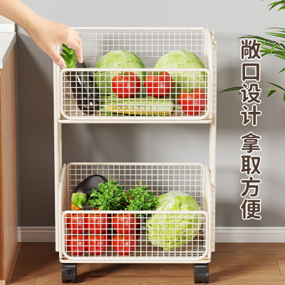 Wire Storage Basket for Kitchen Pantry Wire Organizing Bin