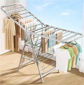 Level Clothes Laundry Foldable Drying Rack