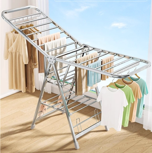 Clothes Drying Rack, Foldable 3-Level Laundry Drying Rack