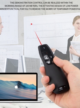 Presentation Clickers for PowerPoint, USB Wireless Mac/PPT