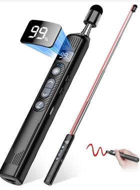 Wireless Presentation Clicker Telescopic Pointer Stick USB