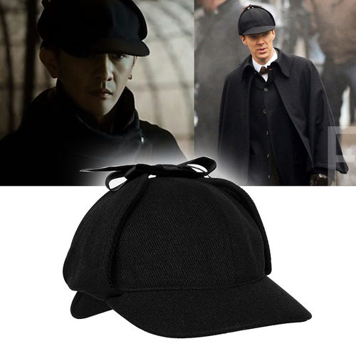 原版时尚卷福神探夏洛克猎鹿帽