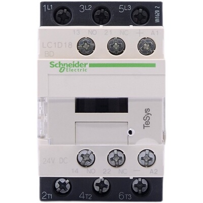 原装正品 施耐德 LC1-D18BD 直流接触器 LC1D18BD 24VDC