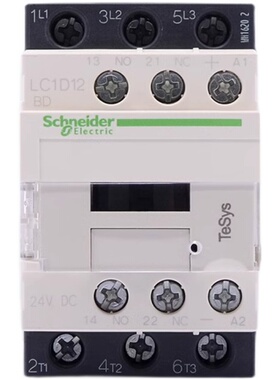 原装正品 施耐德直流接触器 LC1D12BD 12A DC24V 全新现货