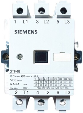 原装正品 西门子 3TF48 44-0XM0 交流接触器100A 220V全新