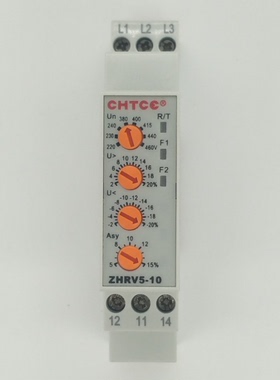 正品 CHTCC继电器 三相电压保护 ZHRV5-10/M460 相序器 CHTCE正鸿