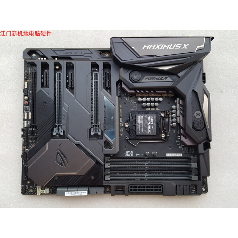 议价Asus/华硕ROG MAXIMUS X FORMULA玩家国度 M10F Z370主板台-封面